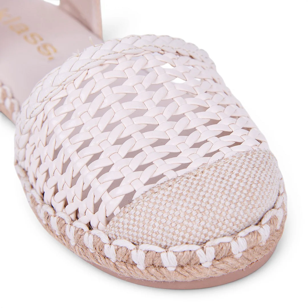 ALPARGATA APARIENCIA TEJIDA IVORY 48818 - Image 6