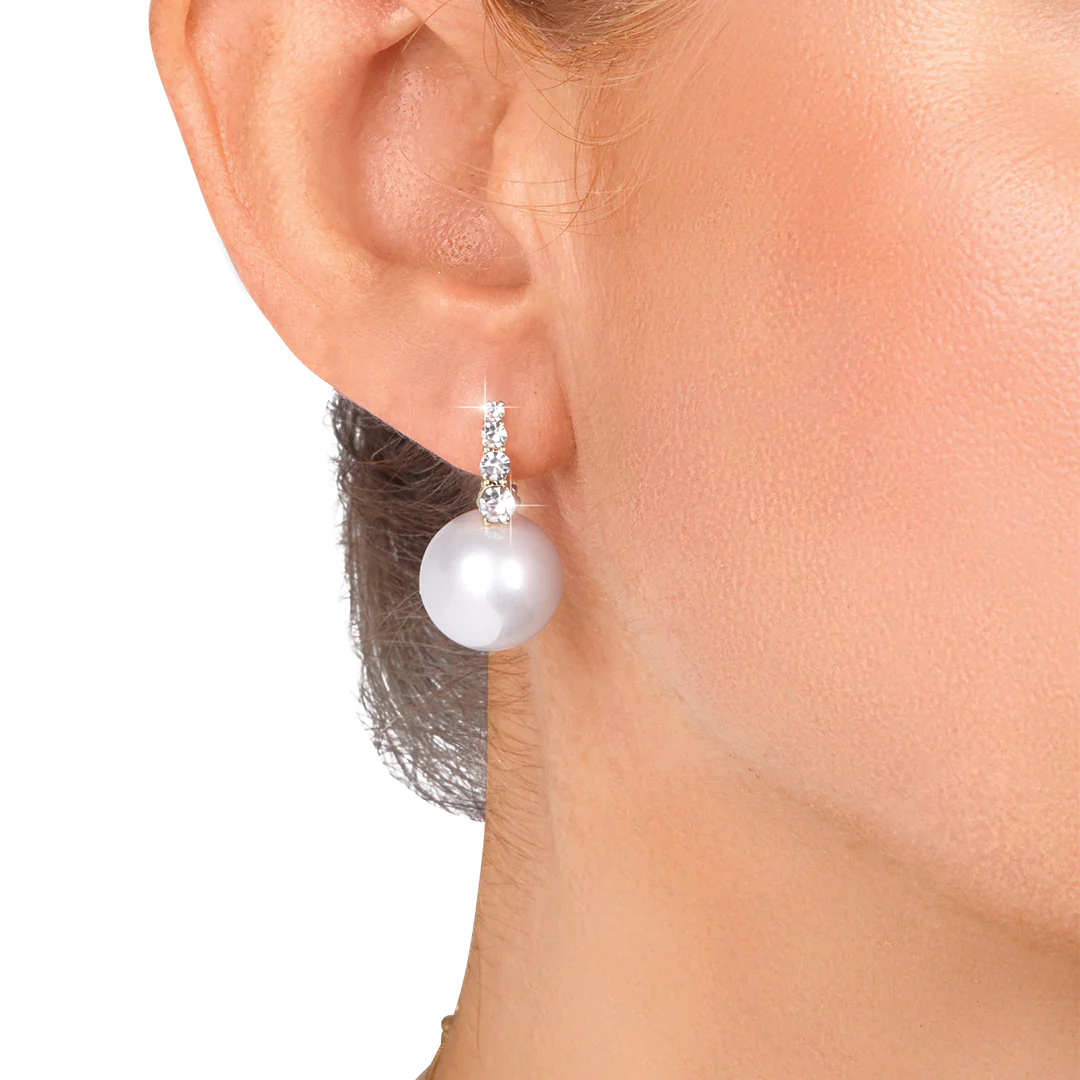 ARETES DE PERLA Y PEDRERÍA 93988