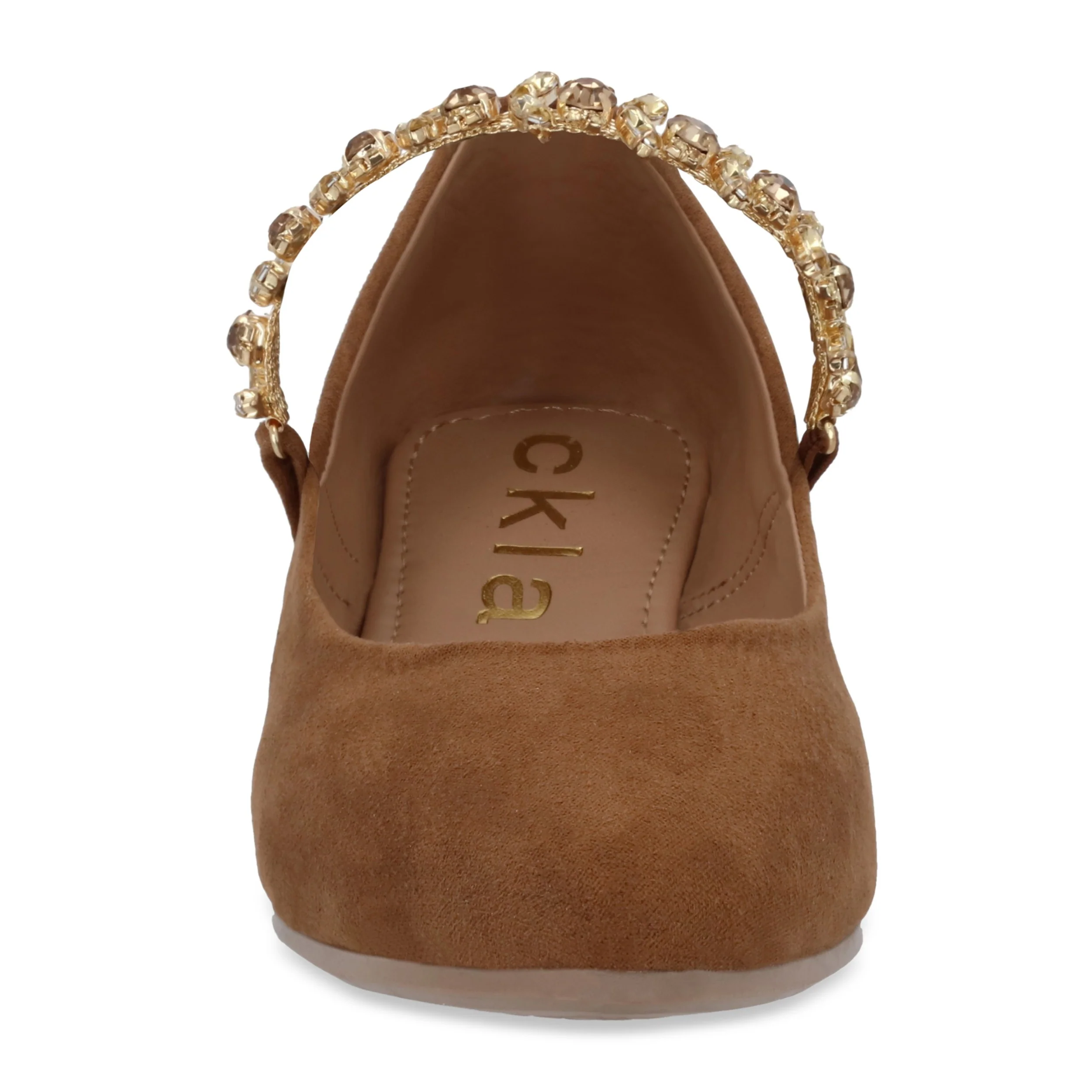 BALERINA BEIGE MUJER CON PEDRERÍA 03473 - Image 4