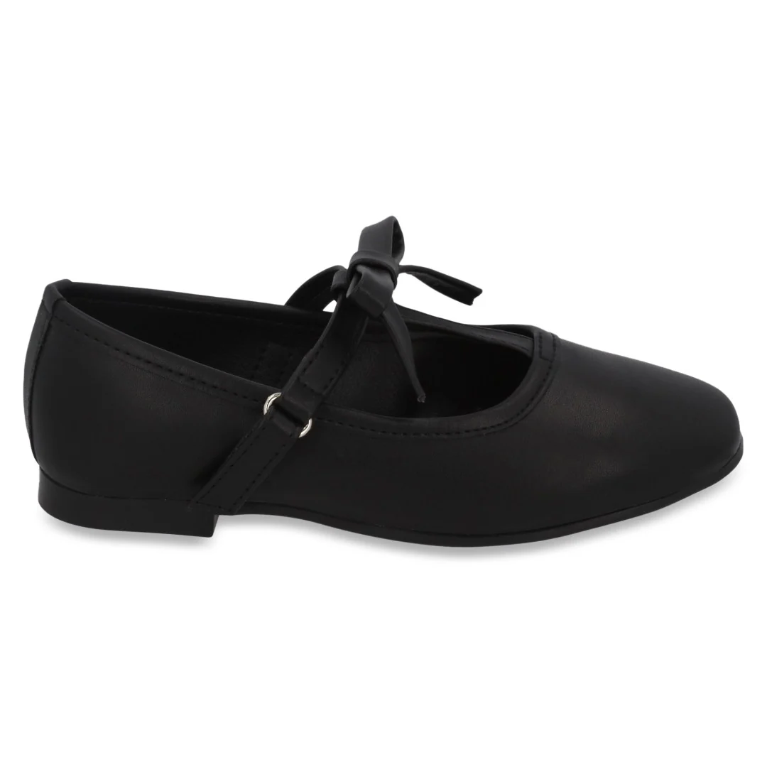 BALERINA CASUAL NEGRO Y ROSA CON ADORNO DUO 731 - Image 10