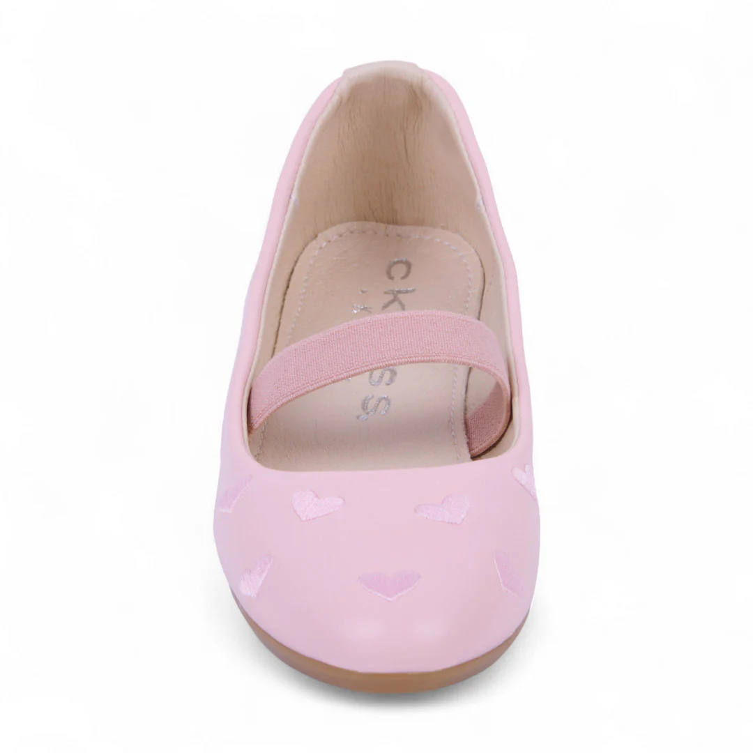 BALERINA CASUAL ROSA CON CORAZONES 28604 - Image 4
