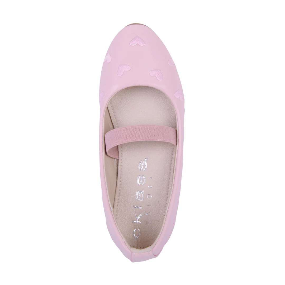 BALERINA CASUAL ROSA CON CORAZONES 28604 - Image 5