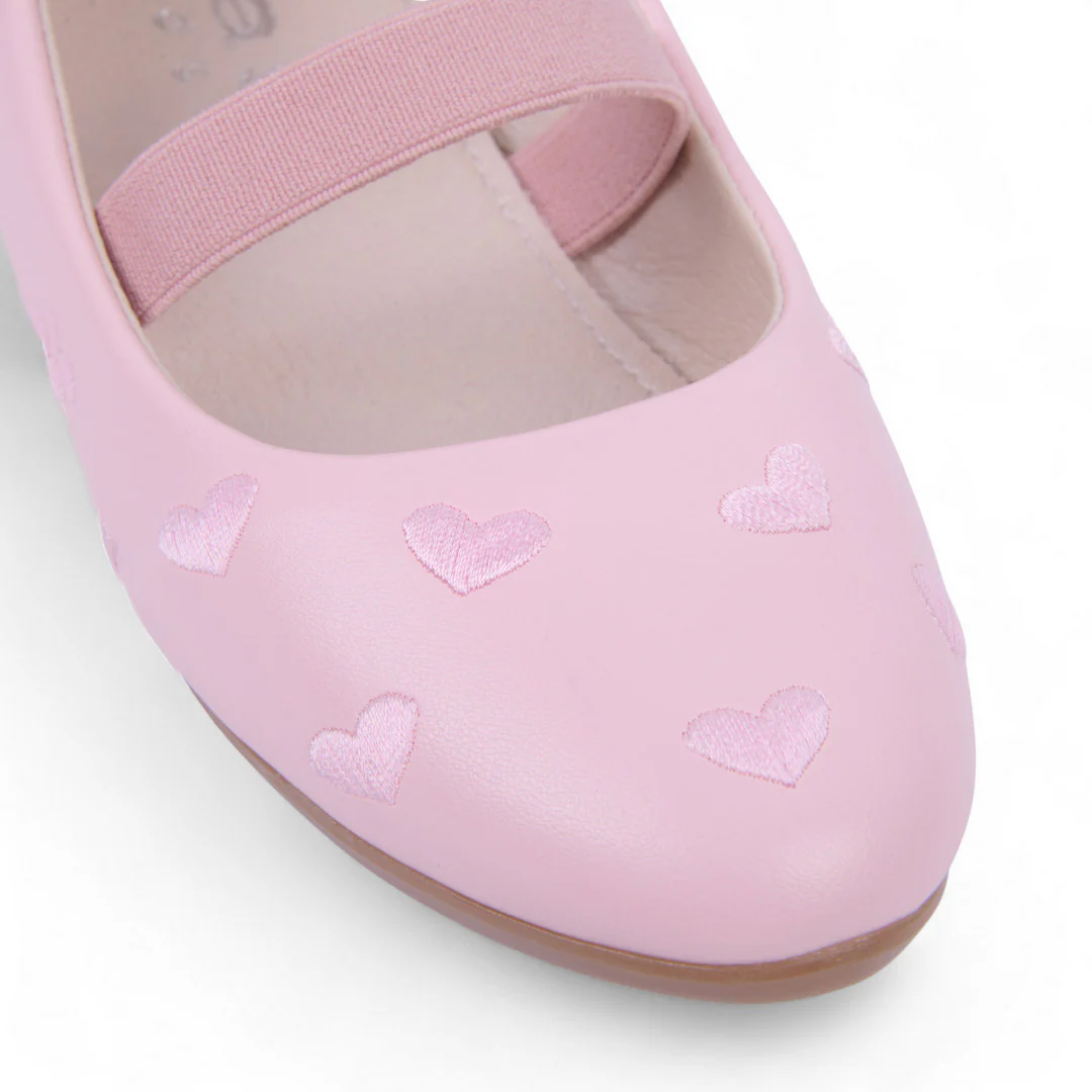 BALERINA CASUAL ROSA CON CORAZONES 28604 - Image 6
