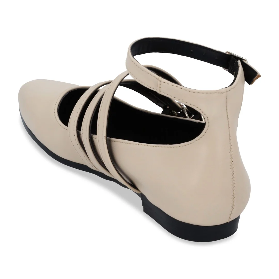 BALERINA DE PISO HUESO MUJER 47241 - Image 3