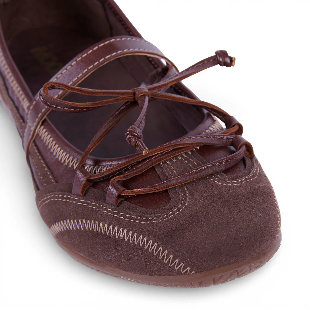 BALERINA DEPORTIVA LISTONES CAFÉ 20799 - Image 6