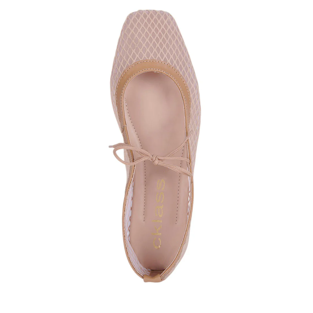 BALERINA TRENDY MALLA CON CINTAS IVORY 77600 - Image 4