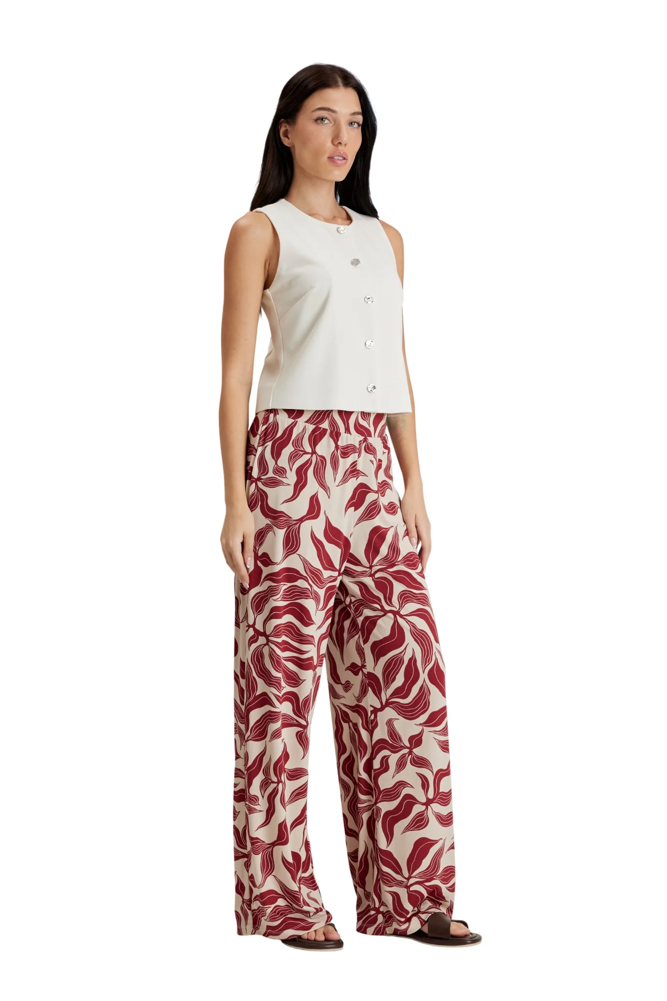BLUSA BEIGE TIPO CHALECO 92108 - Image 3