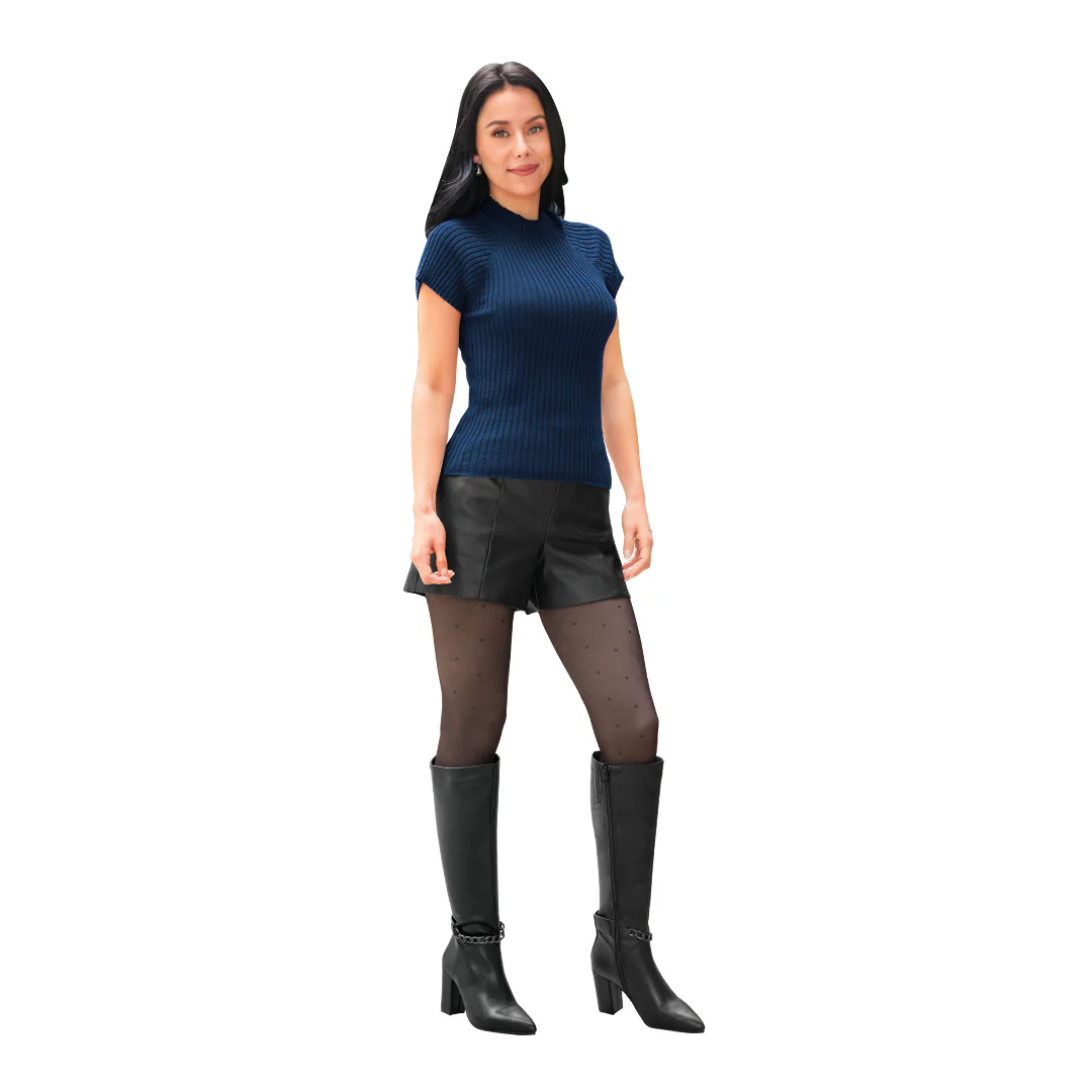 BLUSA MARINO RIB 92059