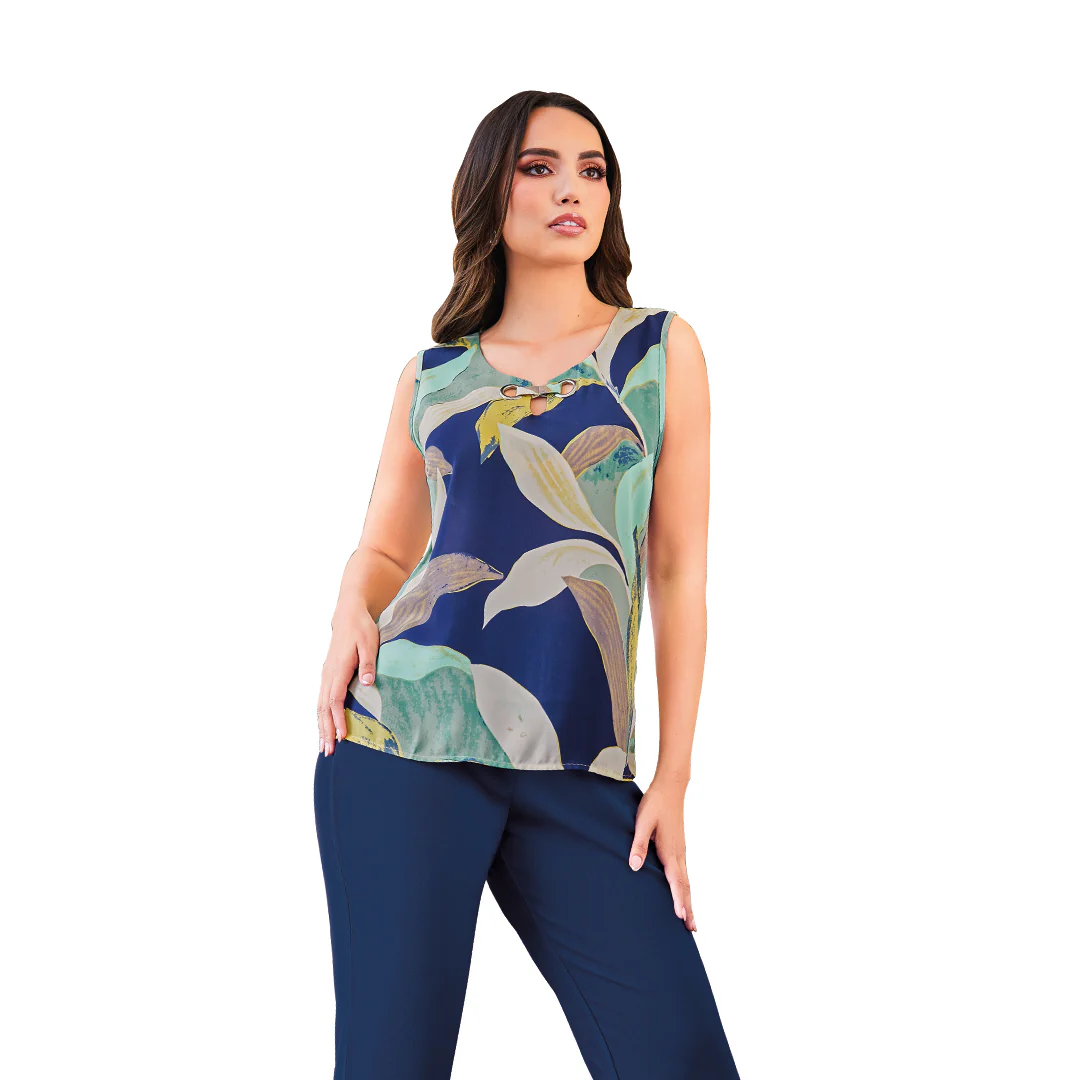 BLUSA MULTICOLOR OJILLOS 99977 - Image 2