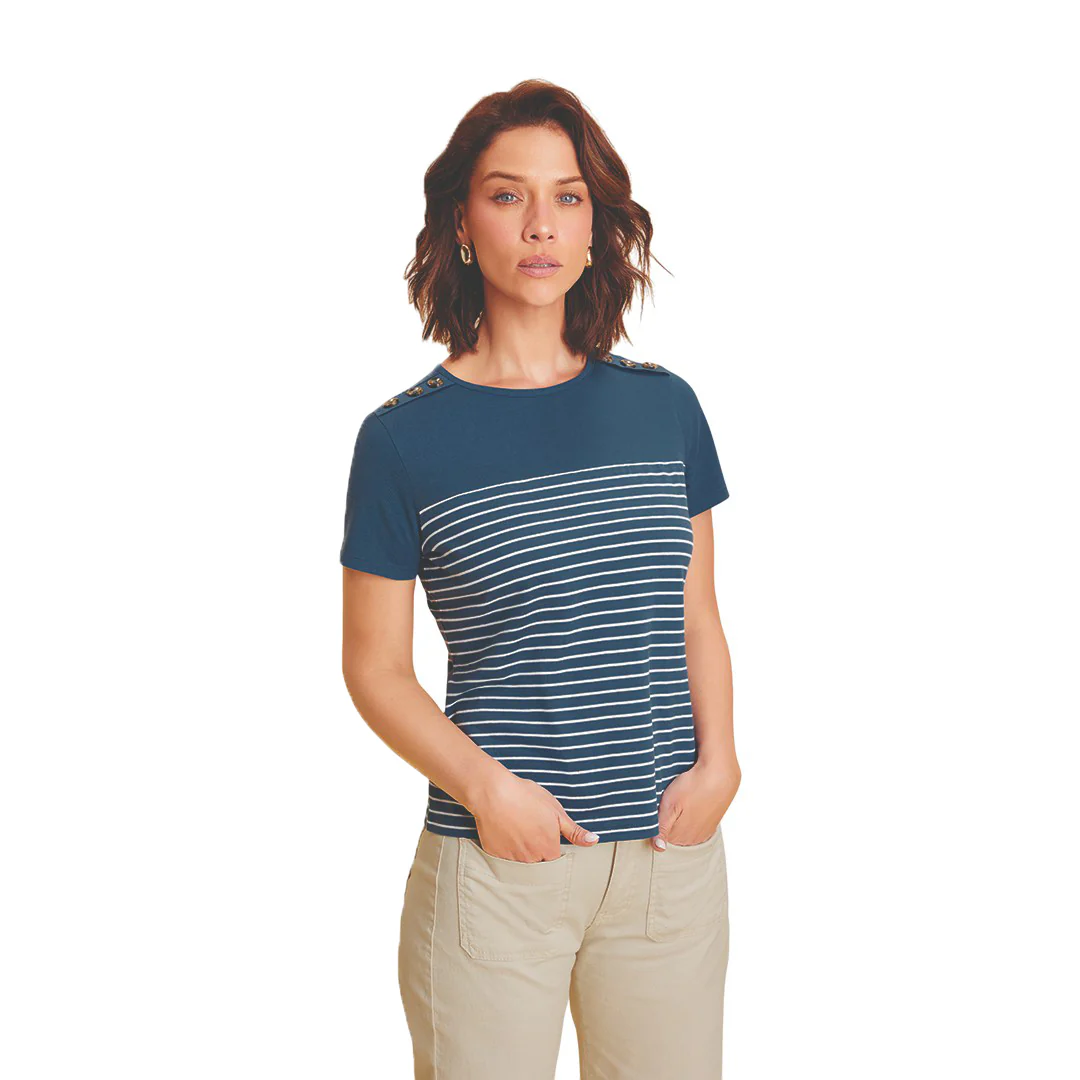 BLUSA MULTICOLOR RAYAS 96239