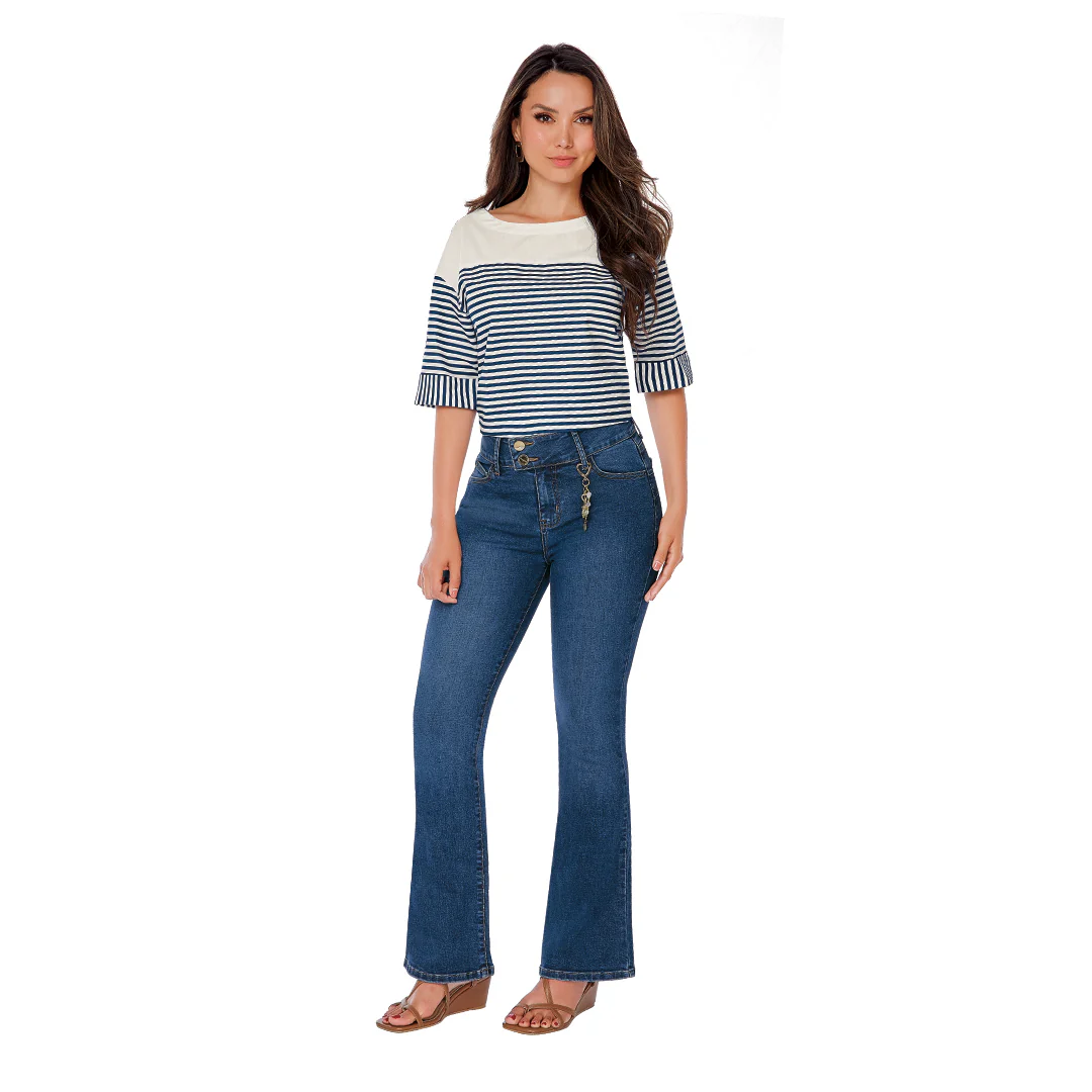 BLUSA RAYAS MARINERAS AZUL 95161 - Image 2