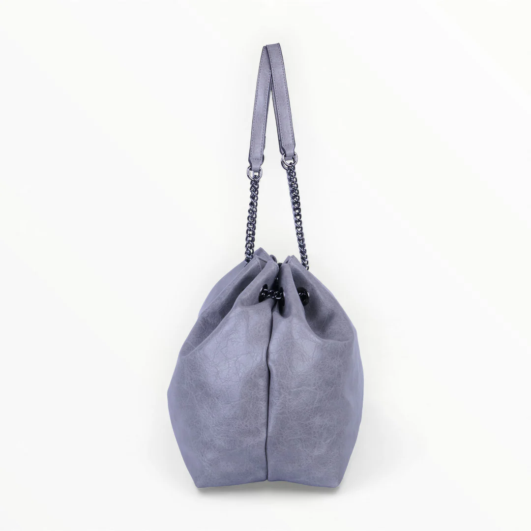 BOLSO AMPLIO COLOR GRIS 83712 - Image 2