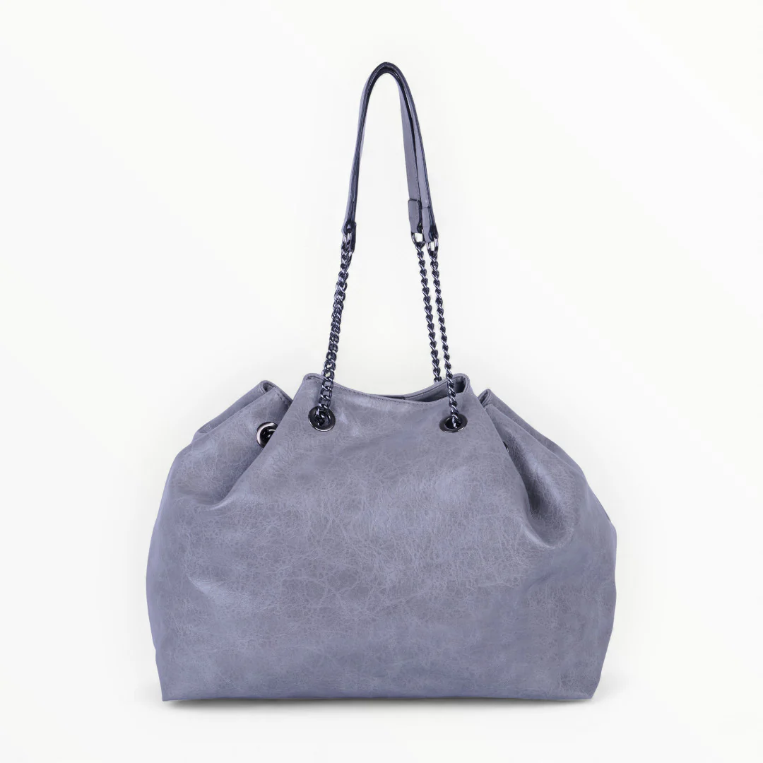 BOLSO AMPLIO COLOR GRIS 83712 - Image 3