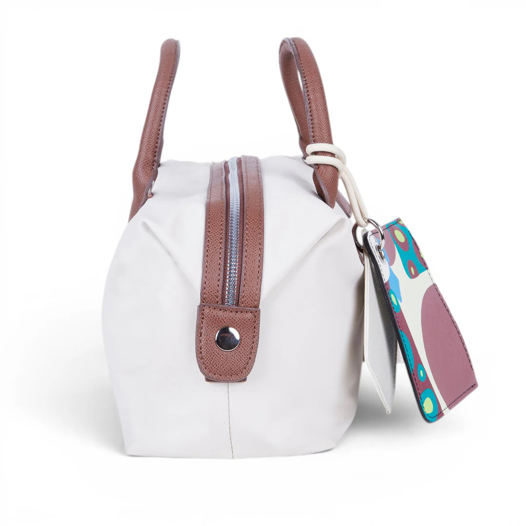 BOLSO CON DOS MONEDEROS IVORY 83770 - Image 2