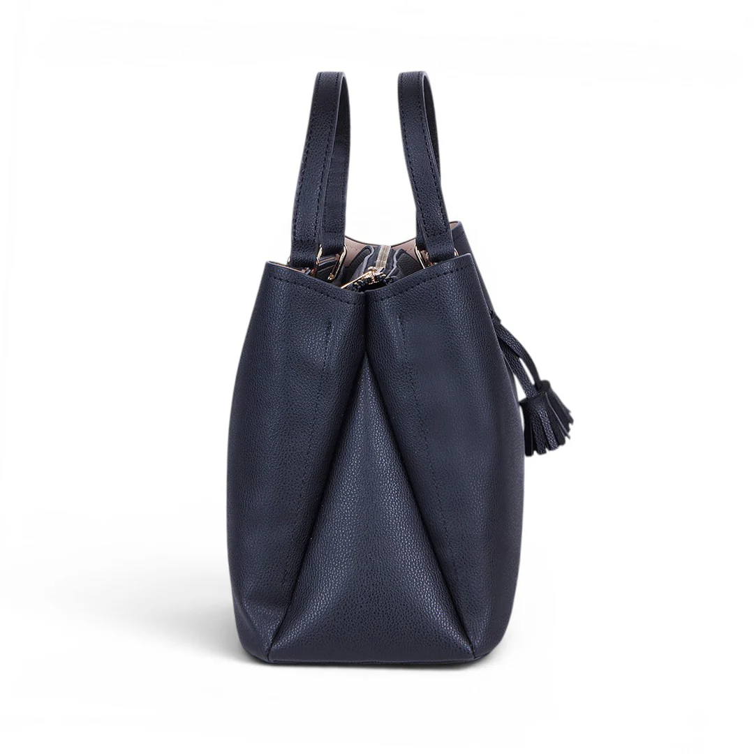BOLSO CROSSBODY CON BORLA NEGRO 83772 - Image 4