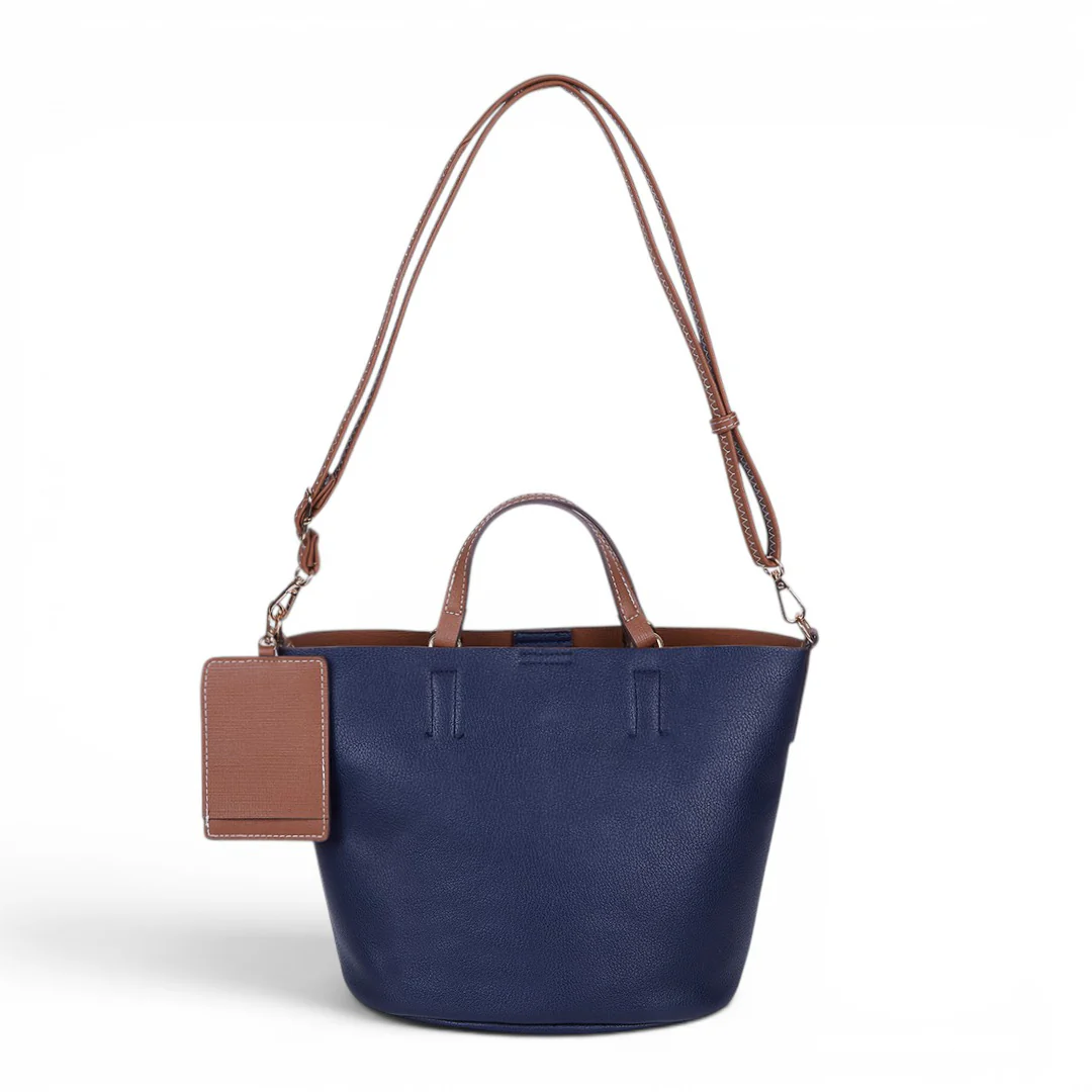 BOLSO CROSSBODY CON TARJETERO MARINO 83769 - Image 5