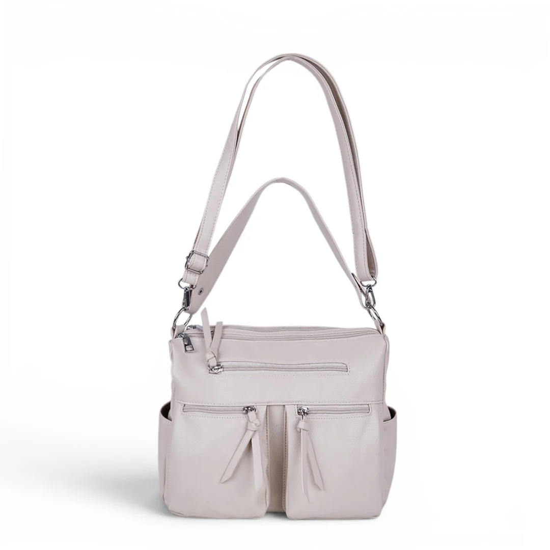 BOLSO CROSSBODY MULTIBOLSILLOS IVORY 83758 - Image 6