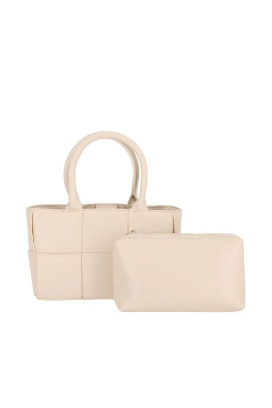 BOLSO IVORY CON ASA AJUSTABLE 86809