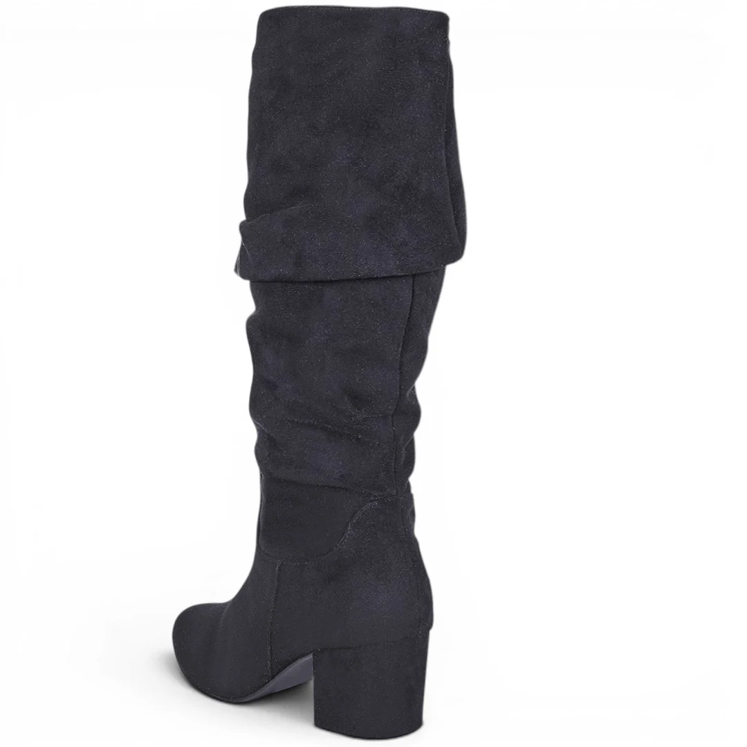 BOTA ALTA ARRUGADA NEGRO 41401 - Image 4