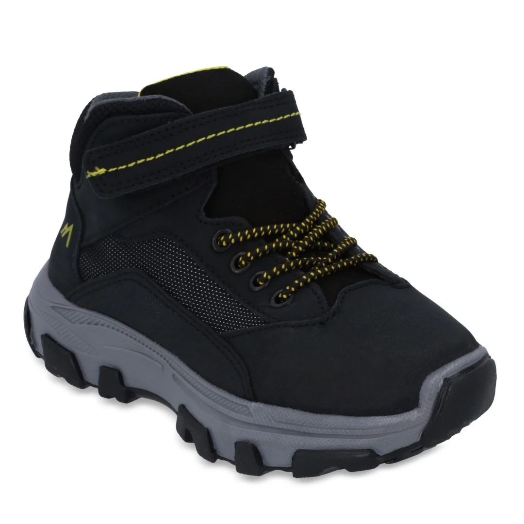 BOTA CASUAL NEGRO CON ADORNO 07724