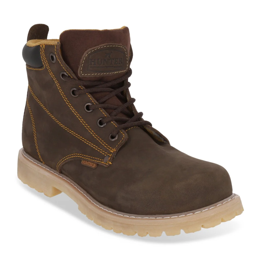 BOTA DE PISO CABALLERO CAFÉ PIEL 57309