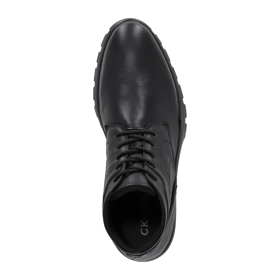 BOTA DE PISO NEGRO PIEL 12036 - Image 4