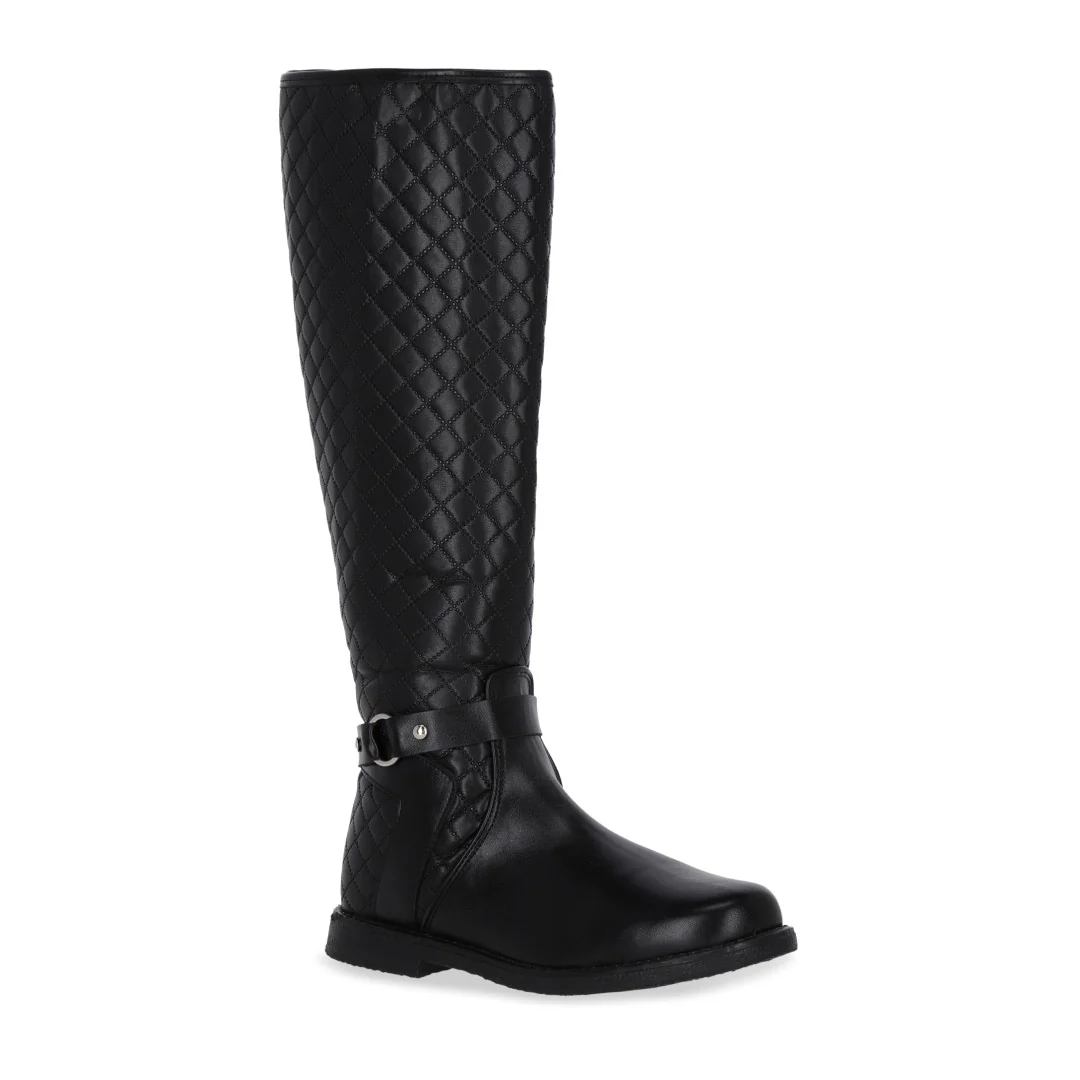 BOTA ECUESTRE COMBINADA DE PISO COLOR NEGRO 09767