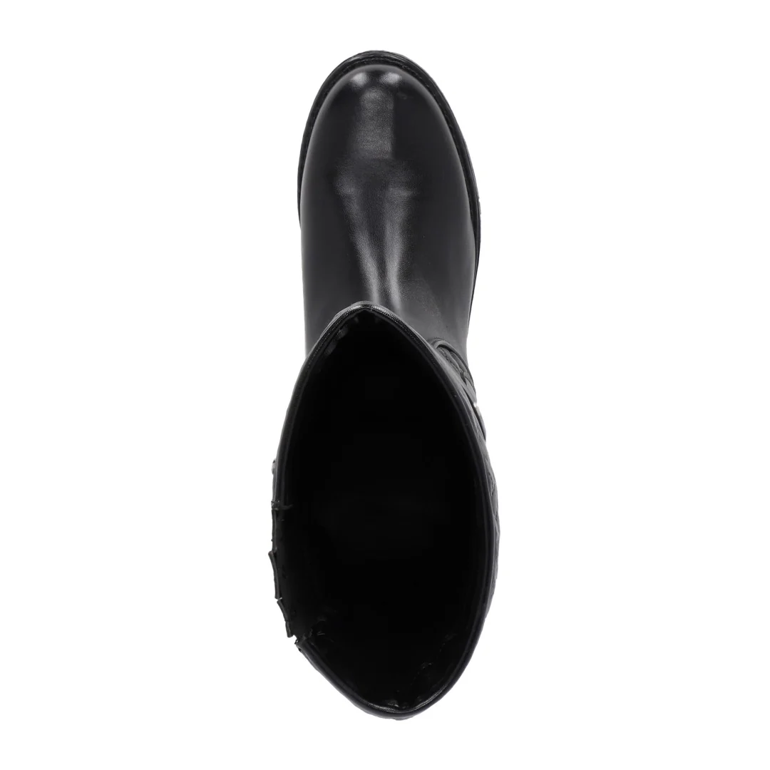BOTA ECUESTRE COMBINADA DE PISO COLOR NEGRO 09767 - Image 5