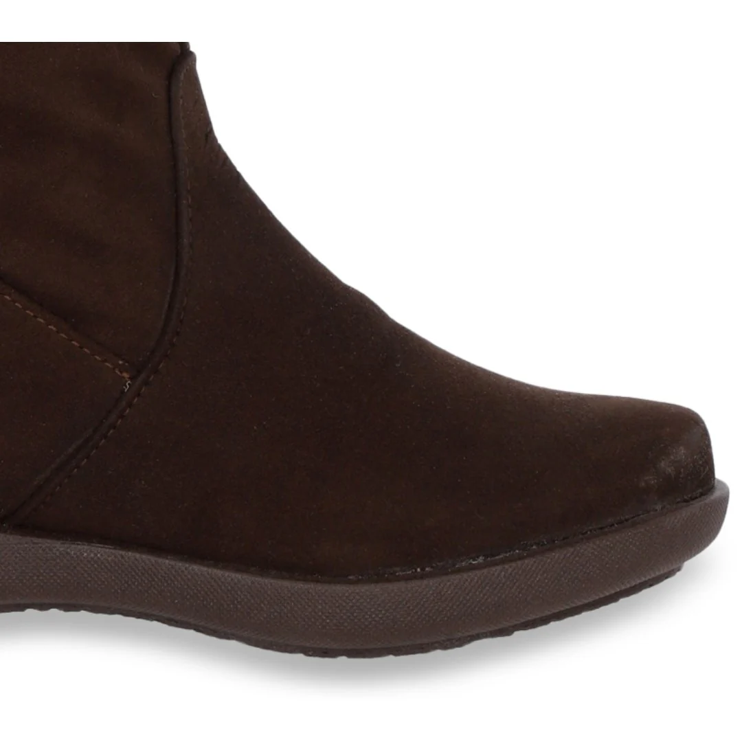 BOTA LARGA CORRUGADA COLOR CAFÉ 48810 - Image 2