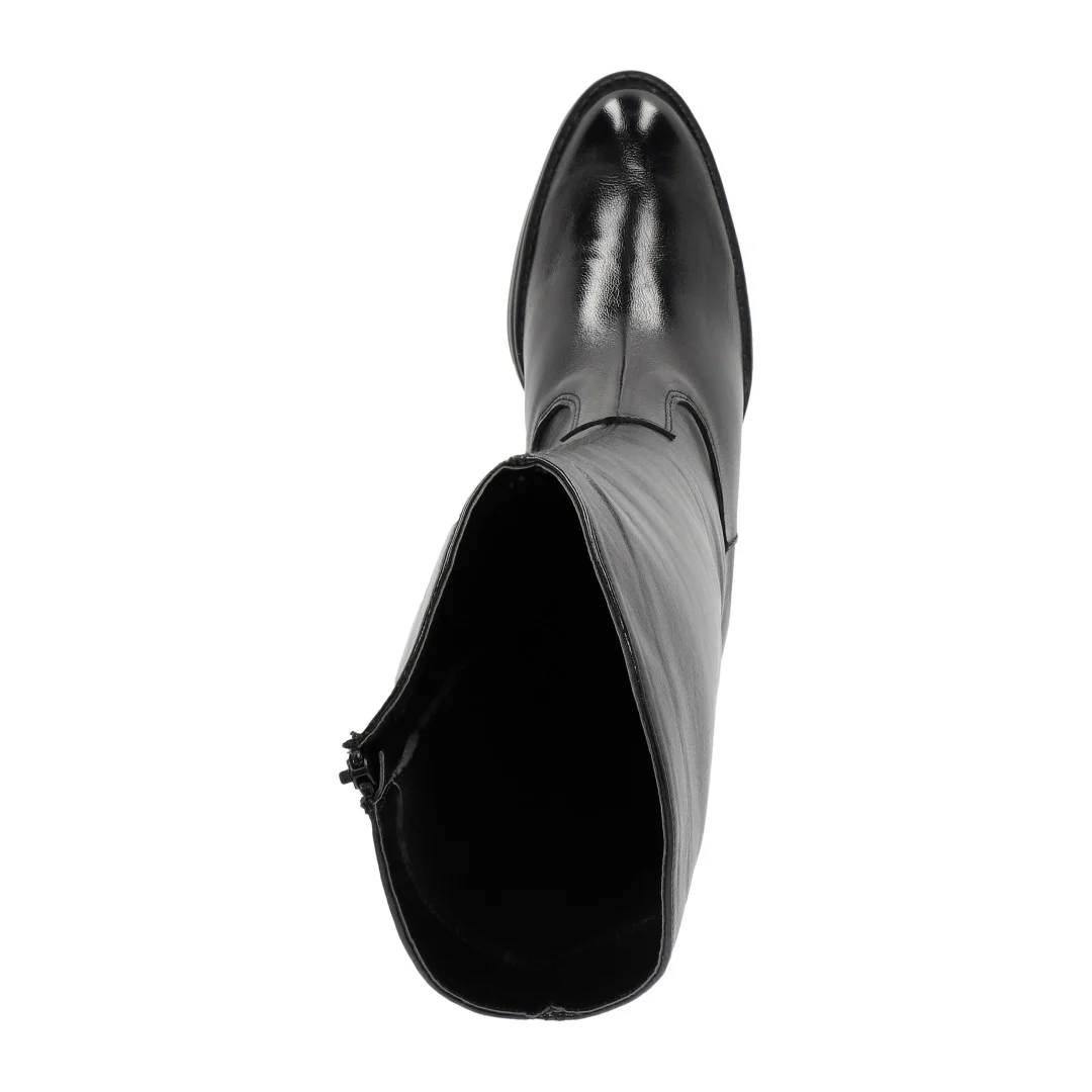 BOTA NEGRA DE TUBO ALTO 55134 - Image 6