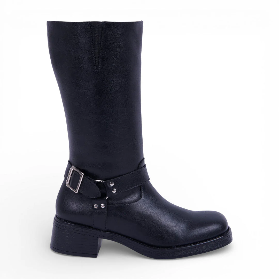 BOTA TACÓN 4 CM HERRAJE NEGRO 01824 - Image 2