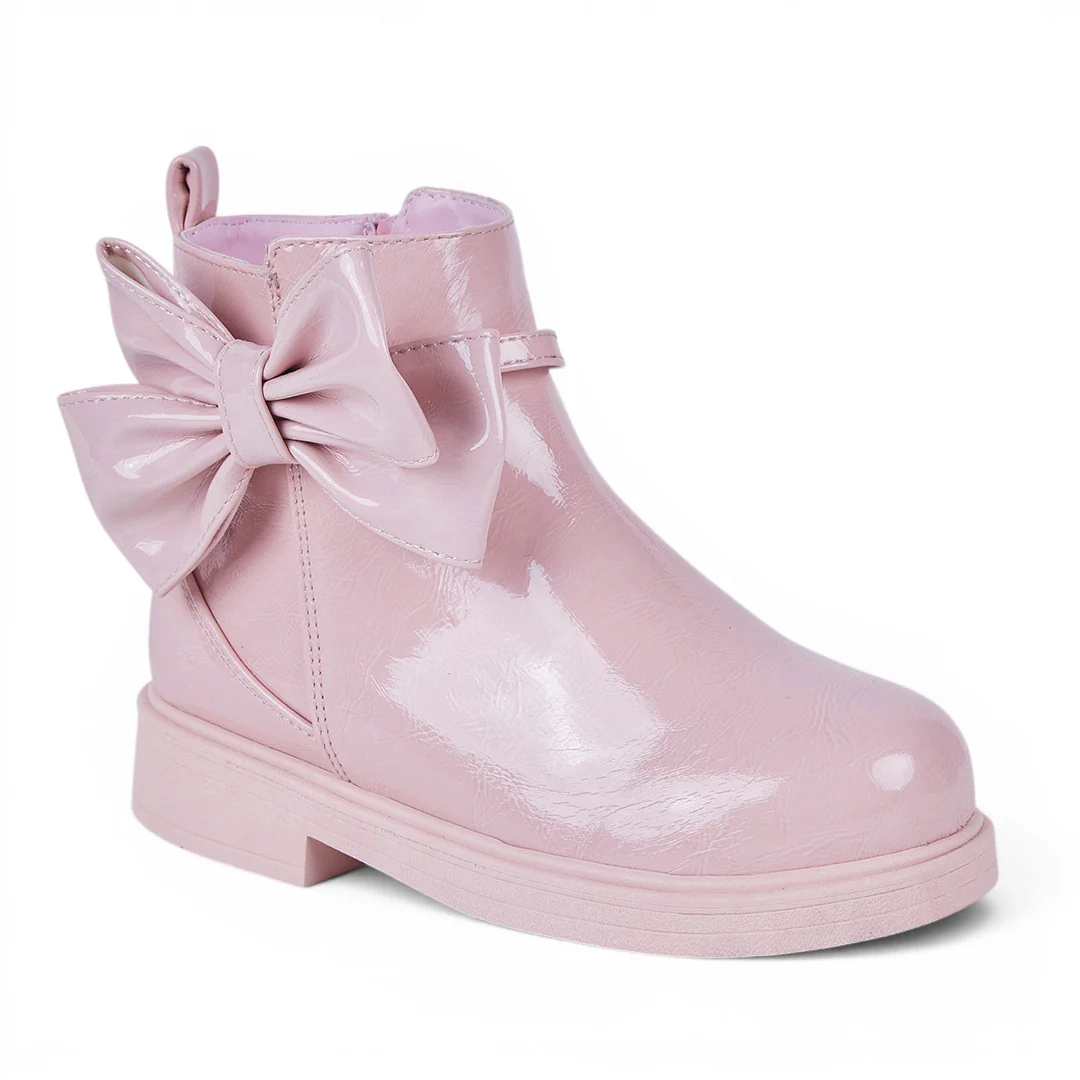 BOTÍN CON MOÑO ROSA 57347