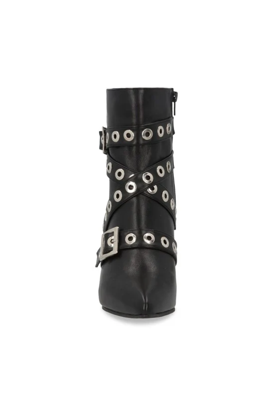 BOTIN DE VESTIR NEGRO CON REMACHES 29137 - Image 3