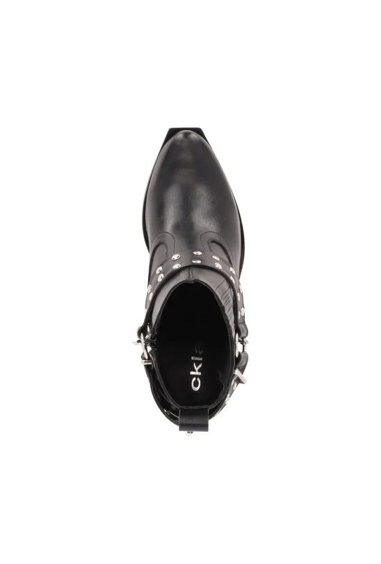 BOTÍN VAQUERO NEGRO CON CADENA 29133 - Image 5