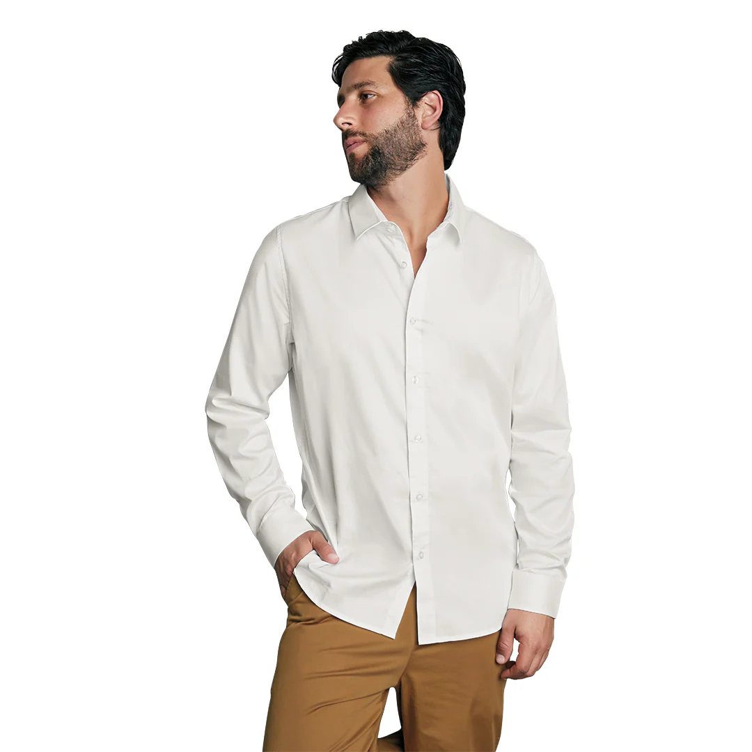 CAMISA BLANCA MANGA LARGA 93687