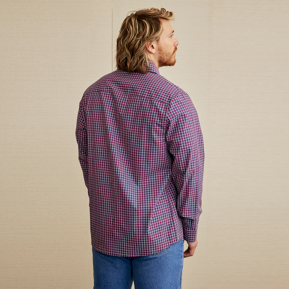 CAMISA CUADROS MANGA LARGA 93772 - Image 3