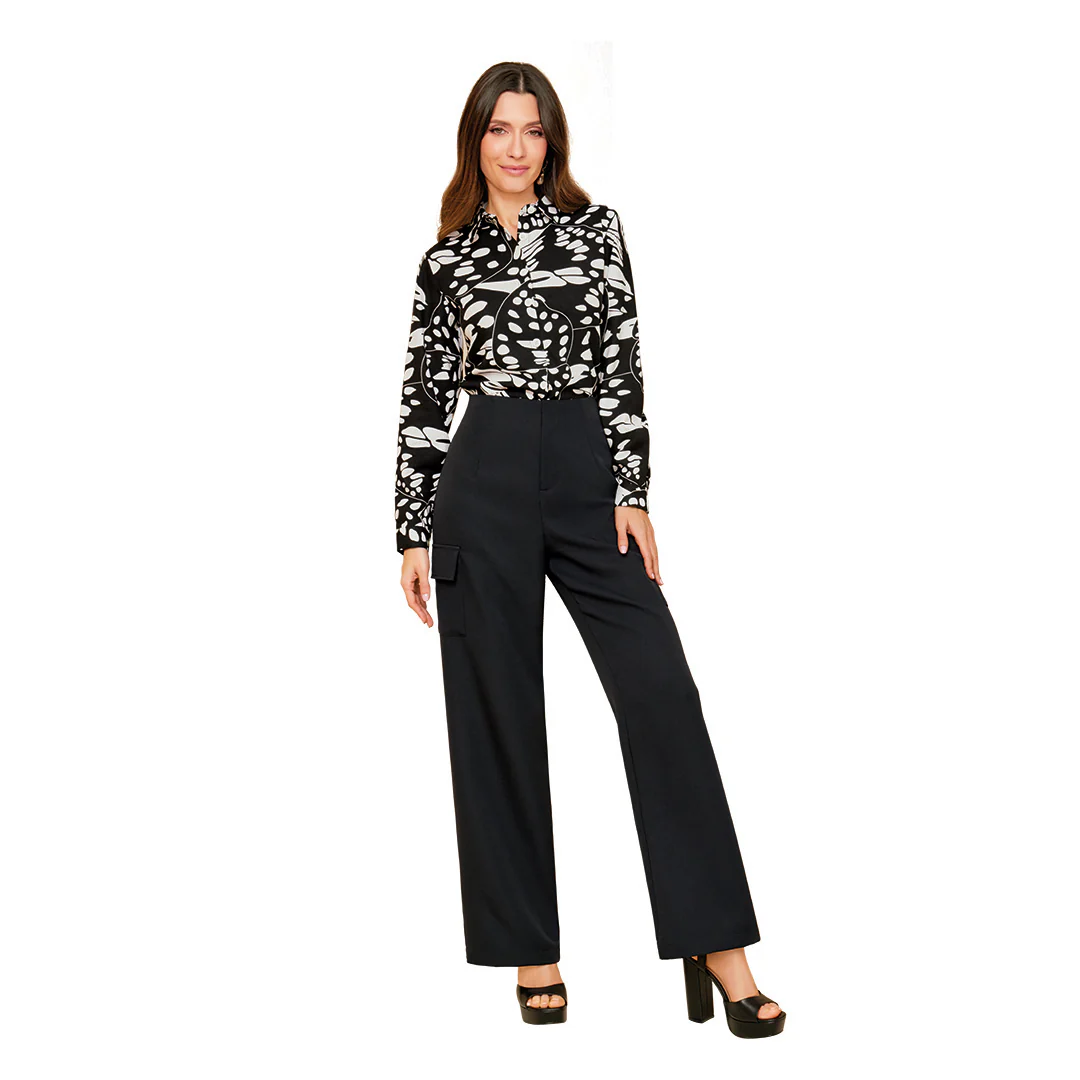 CAMISA MULTICOLOR LINO 94314 - Image 2