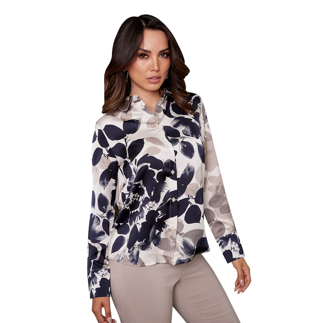 CAMISA MULTICOLOR SATÍN 99983
