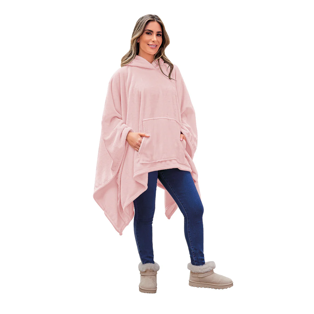CAPA ROSA CON CAPUCHA 90957