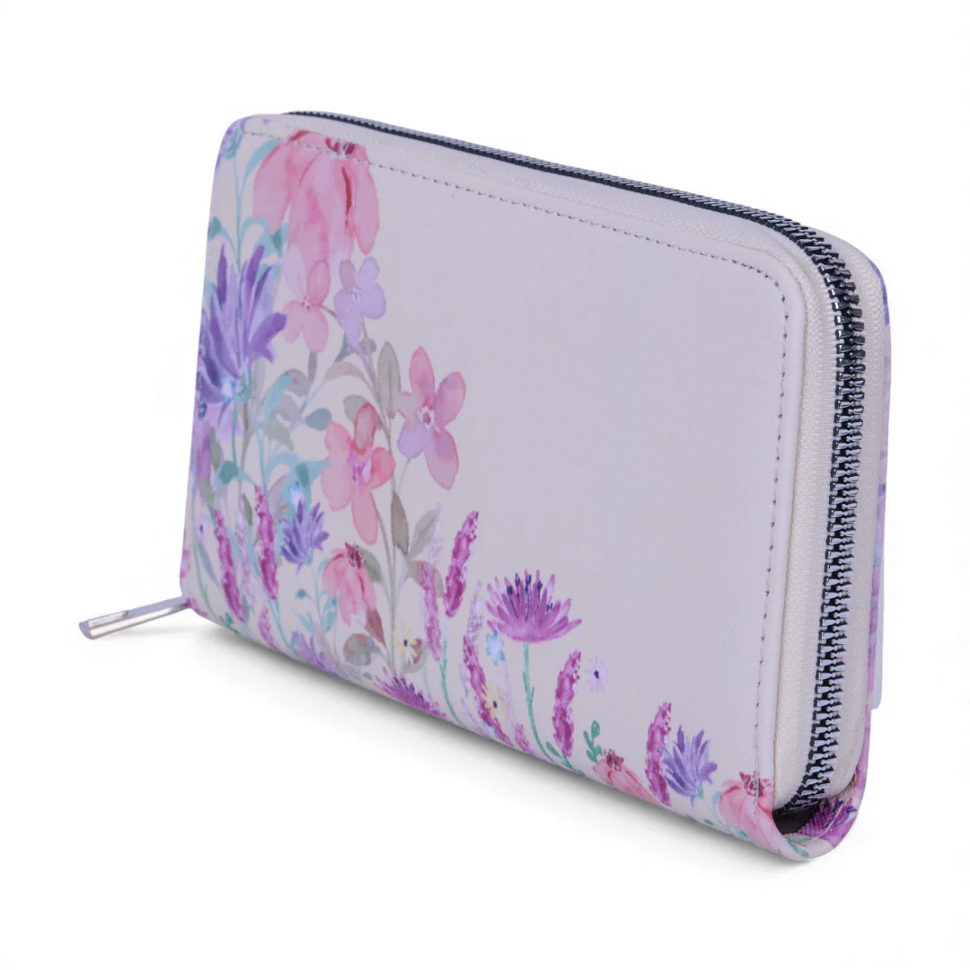 CARTERA CON ESTAMPADO FLORAL 83733 - Image 3