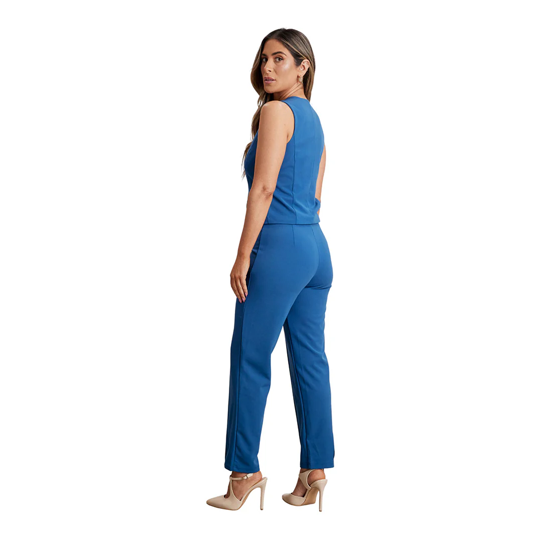 CHALECO AZUL CON STRETCH 94346 - Image 2