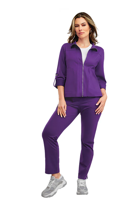 CHAMARRA MORADO DE CONJUNTO 91237