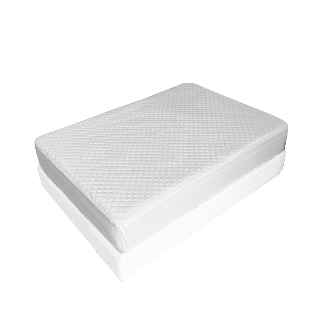 CUBRE COLCHÓN MICROFIBRA BLANCO 80388 - Image 4