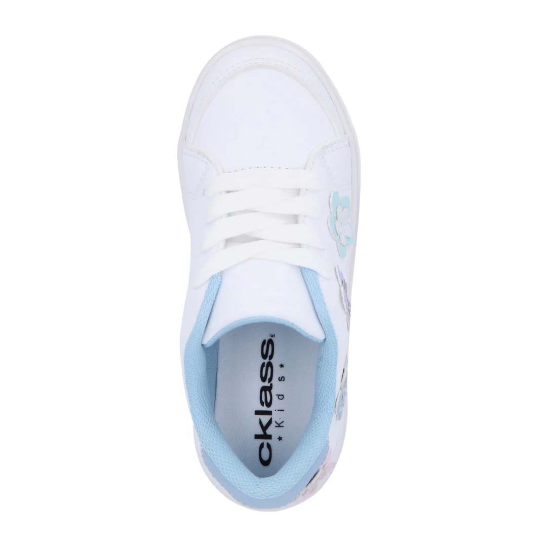 DÚO 033 TENIS CASUAL BLANCO Y ROSA CON ADORNO - Image 10
