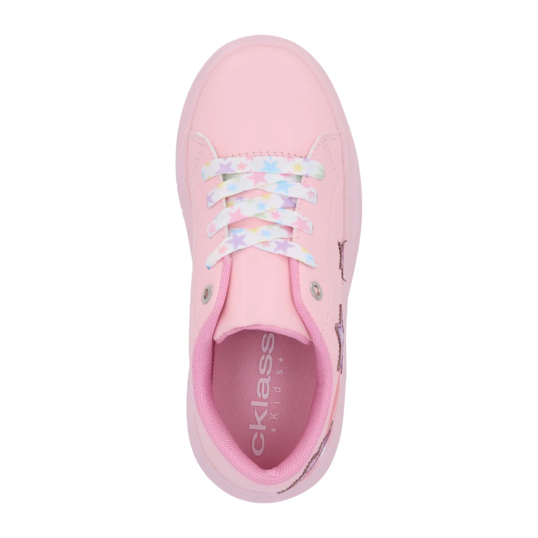 DÚO 033 TENIS CASUAL BLANCO Y ROSA CON ADORNO - Image 11