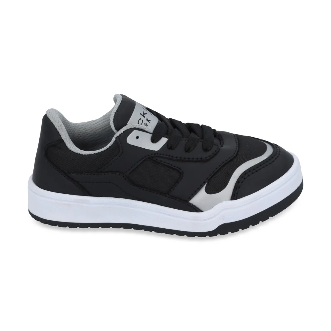 DÚO 036 TENIS CASUAL BLANCO Y NEGRO CON ADORNO - Image 9
