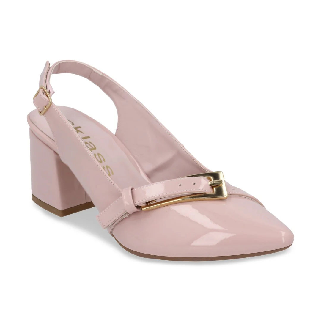 ZAPATILLA CAFÉ Y ROSA DUO 069 - Image 2