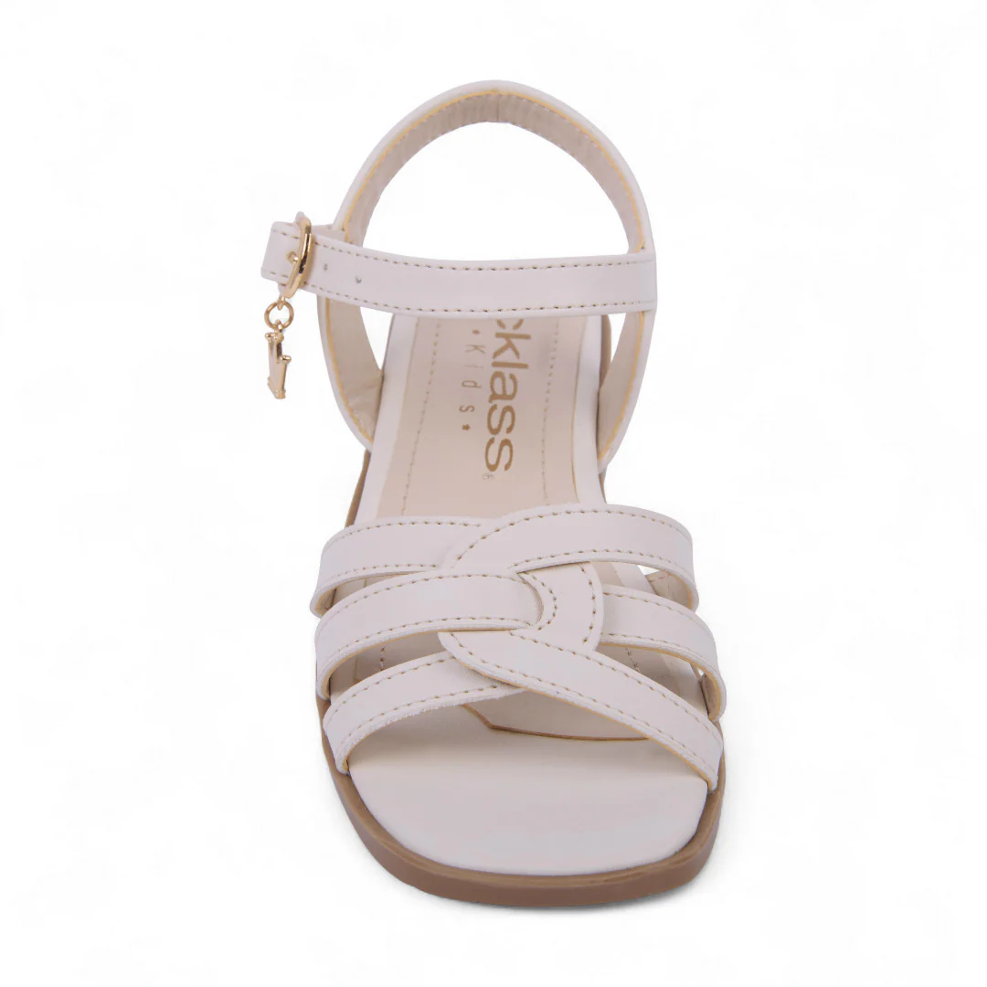 DÚO 155 SANDALIAS DE PISO ORO Y IVORY CON PULSERA 72435 - Image 9