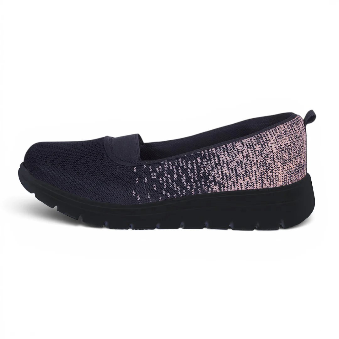 DÚO 164 TENIS SLIP ON NEGRO Y MARINO - Image 5
