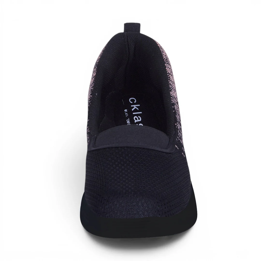 DÚO 164 TENIS SLIP ON NEGRO Y MARINO - Image 7